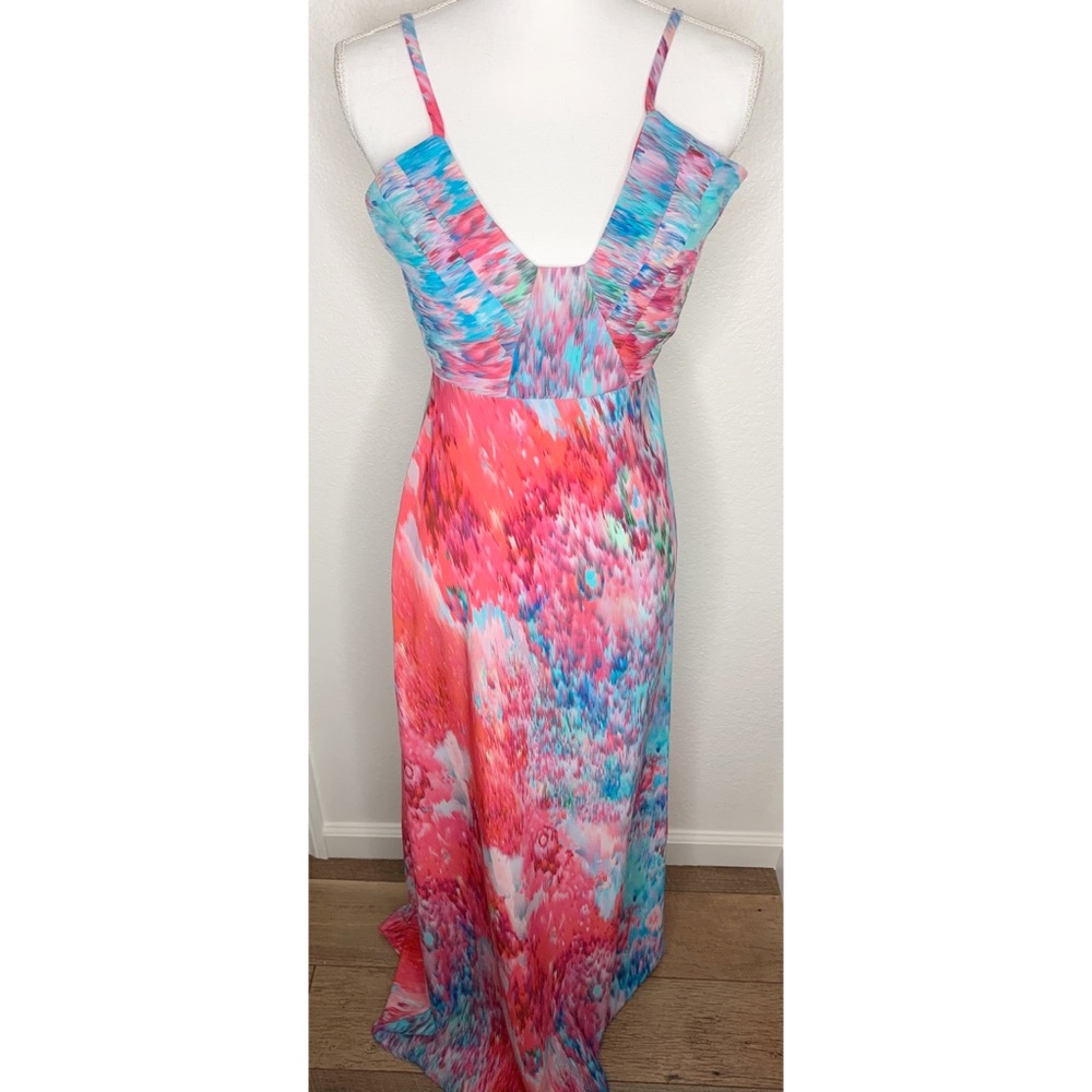 Bec & Bridge Watercolor Print Dress size 2